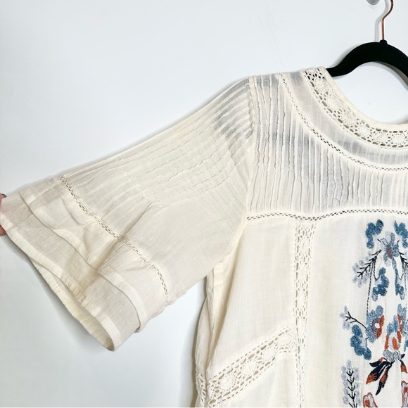 Free People Perfectly Victorian Floral Embroidered Mini Dress - Picture 5 of 11